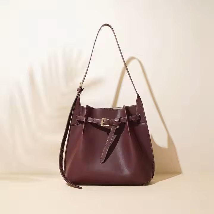 luxury genuine leather women's front