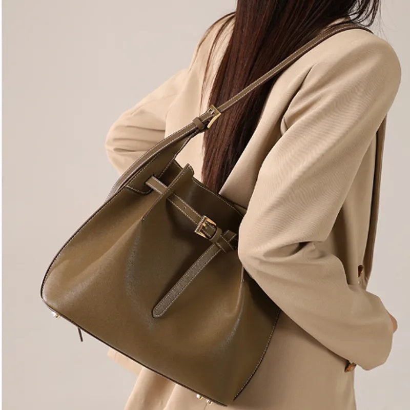 luxury genuine leather women's